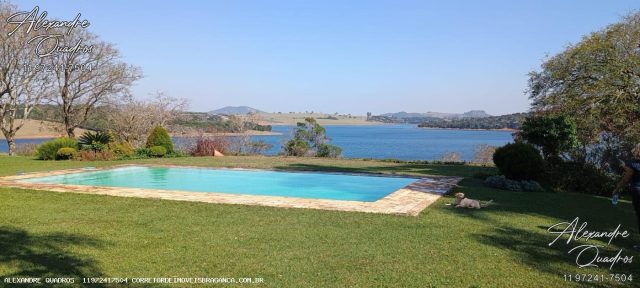 Fazenda 3km margeando Represa