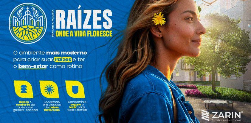 Aparts em Bragança, Raizes, Lançamento Imobiliario Zona Sul